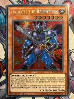 YuGiOh Cards Battles of Legend Relentless First Edition BLRR ULTRA SECRET RARE - Image 3