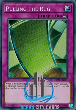 Yugioh OP23-EN011 Pulling The Rug Super Rare - Image 3