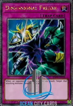 Yugioh Dimensional Prison Quarter Century Secret Rare RA04-EN132 - Image 1