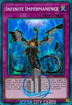 Yugioh Infinite Impermanence RA01-EN075 Collector'S Rare 1st Edition - Image 1