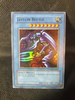 Yugioh Javelin Beetle PPO1-EN013 Super Rare Near Mint NM See Detailed Pics - Image 1