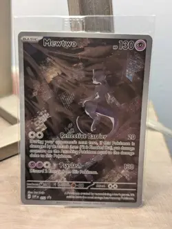 MEWTWO SVP 052 Scarlet Violet 151 Promo Illustration Rare Pokemon Card SEALED A - Image 1
