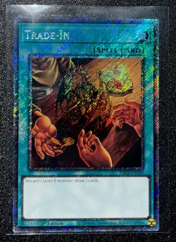 Trade-In Platinum Secret Rare 1st Edition Mint Yu-Gi-Oh! Card [RA03-EN188] - Image 1