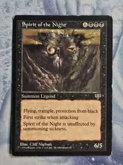 Spirit of the Night - Mirage - Magic the Gathering - MTG - Moderate Play - Image 1