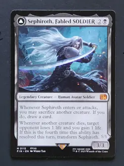 Sephiroth, Fabled SOLDIER Final Fantasy Regular - Image 1