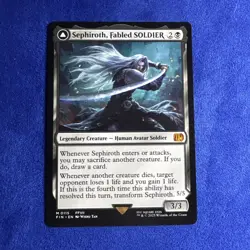 Magic The Gathering Final Fantasy Sephiroth Fabled SOLDIER Final Fantasy Regular - Image 1