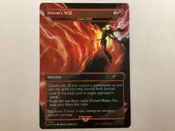 MTG SLD STORM’S WILL JESKA’S WILL Foil NM (BIN) Graded Power - Image 1