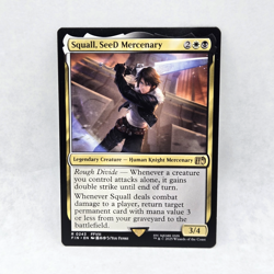 Squall, SeeD Mercenary Final Fantasy Regular Near Mine NM 0243 Single MtG - Image 1
