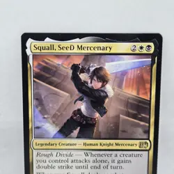 Squall, SeeD Mercenary Final Fantasy Regular Near Mine NM 0243 Single MtG - Image 3
