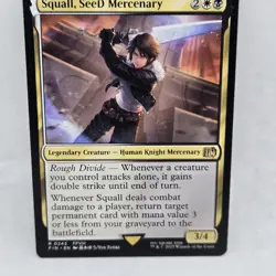 Squall, SeeD Mercenary Final Fantasy Regular Near Mine NM 0243 Single MtG - Image 4