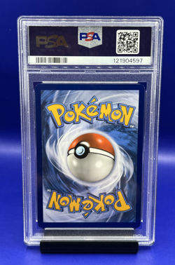 2021 POKEMON SWSH BLACK STAR PROMO #182 FULL ART/VAPOREON VMAX PSA 9 - Image 4