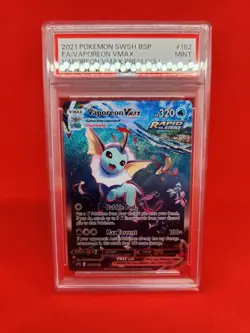 Vaporeon Vmax 182 Premium Collection Pokemon PSA 9 - Image 4