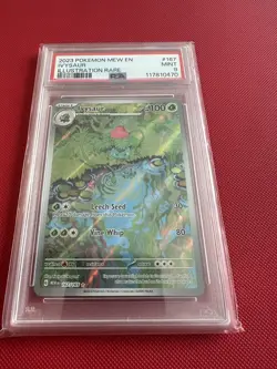 2023 POKEMON MEW EN-151 ILLUSTRATION RARE #167 IVYSAUR PSA 9 - Image 1