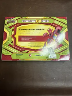 2017 NEW SEALED Pokemon Scizor EX Box Collection Factory Sealed Pokemon Center - Image 3