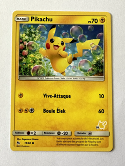 Carte Pokemon - JCC - Pikachu - 19/68 - Francais - Image 1