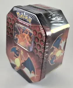 Pokemon Hidden Fates Charizard GX Promo Tin - Factory Sealed - OOP Rare - NEW - Image 5