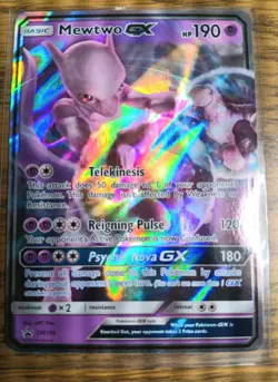 Pokemon TCG Mewtwo GX SM Black Star Promo SM196 Promo - Image 3