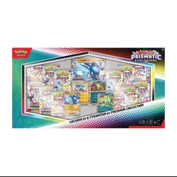 4x Pokemon Prismatic Evolutions Lucario EX and Tyranitar EX Premium Collections - Image 1