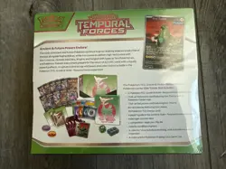 Pokemon Center ETB Temporal Forces Iron Leaves Sealed RARE USA CLEAN - Image 2