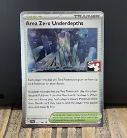 Area Zero Underdepths 131/142 Cosmos holo Play! Stamp Prize Pack Pokemon TCG NM - Image 1