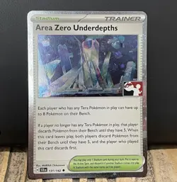 Area Zero Underdepths 131/142 Cosmos holo Play! Stamp Prize Pack Pokemon TCG NM - Image 2