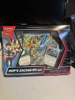 Pokemon TCG Journey Together - Hop’s Zacian Ex Collectors Box - In Hand📦 - Image 1