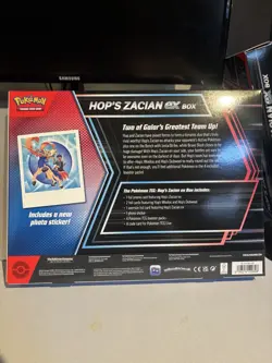 Pokemon TCG Journey Together - Hop’s Zacian Ex Collectors Box - In Hand📦 - Image 2