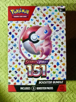 Pokemon TCG Scarlet and Violet 151 Booster Bundle Set - 290-85321 - NEW SEALED! 820650853210 - Image 1