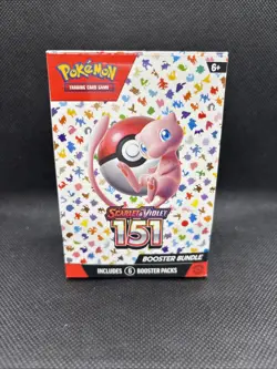 Pokemon TCG Scarlet and Violet 151 Booster Bundle Set -290-85321 Sealed Unopened 820650853210 - Image 1