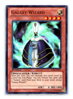 Galaxy Wizard - ZTIN-EN011 - Ultra Rare - 1st Edition Yugioh - Image 1