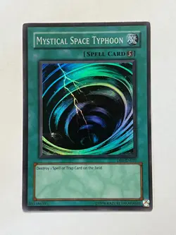 Mystical Space Typhoon - Super Rare - Dark Beginning 1 (DB1-EN031) - NM - Image 1