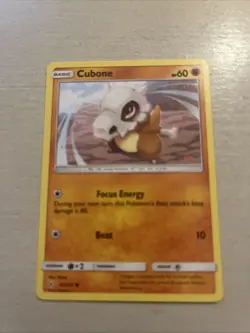 Pokemon TCG Cubone Unbroken Bonds 90/214 Regular Common card trading - Image 1