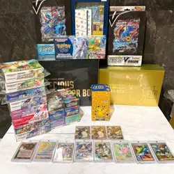 Pokemon Card Lot - Sealed Boxes, 25th Gold Box, PSA Graded Cards rare From Japan - Image 1