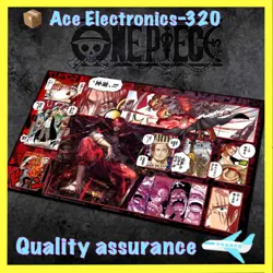 Shanks One Piece Playmat With Zones OPCG TCG CCG Trading Card Game Play Mat_2 - Image 1