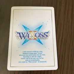 WIXOSS Princess Defense Trading Card Playable Condition - Image 2