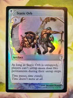 MTG - Static Orb - Foil - Future Sight Frame - MB2 - Magic the Gathering - Image 2