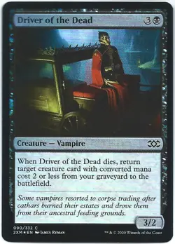 MTG Magic The Gathering Double Masters FOIL #090/332...DRIVER OF THE DEAD.....NP - Image 1