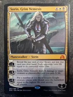 Sorin, Grim Nemesis - Shadows Over Innistrad (MTG) - Image 1