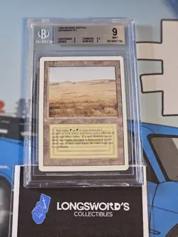 MTG - Savannah - Dual Lands - Revised Edition 1994 - BGS 9 Graded - Reserved - Image 5