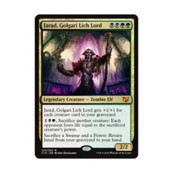 WOTC MTG - Commander 2015 Jarad, Golgari Lich Lord (MR) EX - Image 1