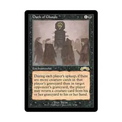 WOTC MtG Exodus Oath of Ghouls (R) EX - Image 1