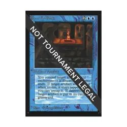 WOTC MtG International Ed. Steal Artifact (U) NM - Image 1
