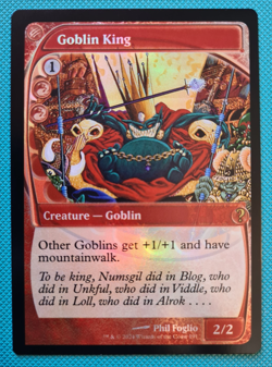 MTG - Goblin King - Foil - Future Sight Frame - MB2 - Magic the Gathering - Image 2