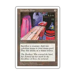 WOTC MtG 5th Ed Ashnod's Altar (U) EX - Image 1