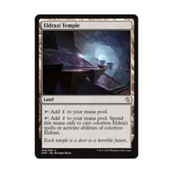 WOTC MTG Zendikar vs. Eldrazi Eldrazi Temple (U) NM - Image 1