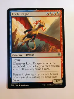 Loch Dragon 211/269 Mtg Magic The Gathering Regular Uncommon ELD NM - Image 1