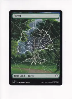 MAGIC THE GATHERING MTG MARVEL'S SPIDER-MAN FOREST 193 - Image 1