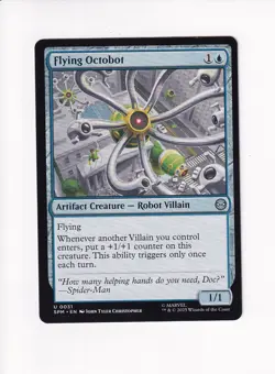 MAGIC THE GATHERING MTG MARVEL'S SPIDER-MAN FLYING OCTOBOT - Image 1