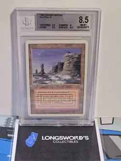 MTG - Plateau - Dual Lands - Revised Edition 1994 - BGS 8.5 Graded - Reserved - Image 1