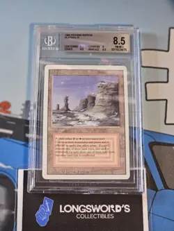 MTG - Plateau - Dual Lands - Revised Edition 1994 - BGS 8.5 Graded - Reserved - Image 2